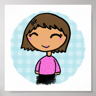 Little Girl Print Poster