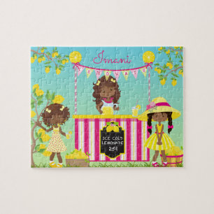 Little Girls Lemonade Stand Puzzle