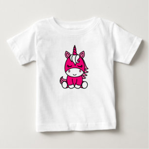 Little Girls Unicorn Pony Baby T-shirt