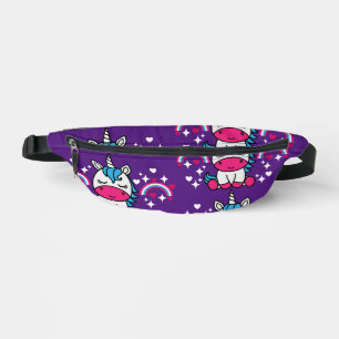Little Girls Unicorn Pony Bauchtasche