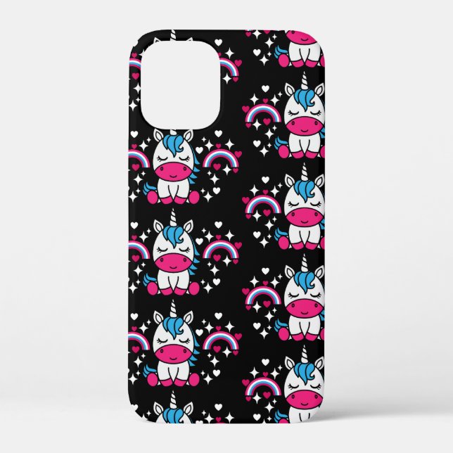 Little Girls Unicorn Pony Case-Mate iPhone Hülle (Rückseite)