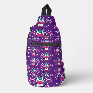 Little Girls Unicorn Pony Crossbody Bag