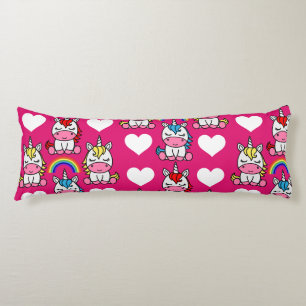 Little Girls Unicorn Pony Seitenschläferkissen