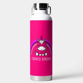 Little Girls Unicorn Pony Trinkflasche