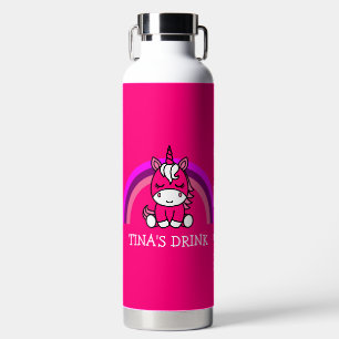 Little Girls Unicorn Pony Trinkflasche