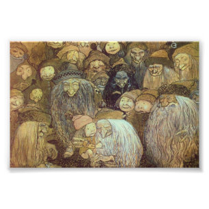 Little Gnome Boy Fotodruck