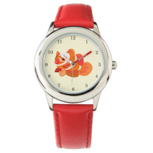 Little Gold Fish Watch Geschenk Armbanduhr