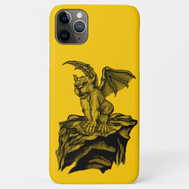 Little Golem Gargoyle Case-Mate iPhone Hülle (Rückseite)