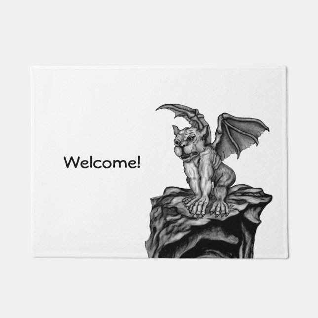 Little Golem Gargoyle Fußmatte (Vorderseite)