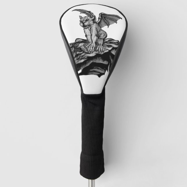 Little Golem Gargoyle Golf Headcover (Vorderseite)