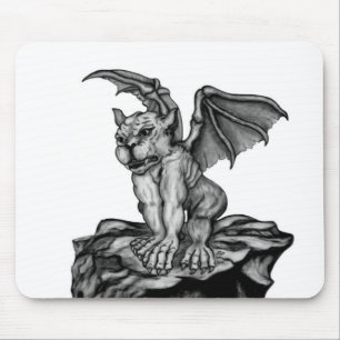 Little Golem Gargoyle Mousepad