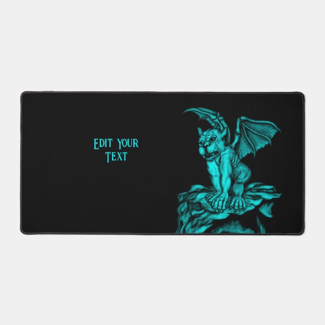 Little Golem Gargoyle Schreibtischunterlage (Vorderseite)