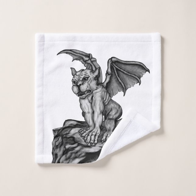 Little Golem Gargoyle Waschlappen (Waschlappen)