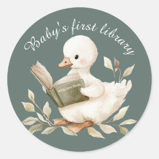 Little Goose Baby's First Library Book Aufkleber
