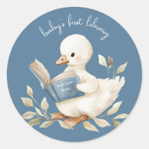 Little Goose Buchaufkleber – Baby's erste Biblioth