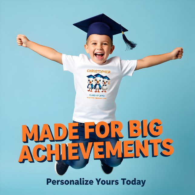 Little Goose Preschool Graduation Kleinkind T-shirt (Von Creator hochgeladen)