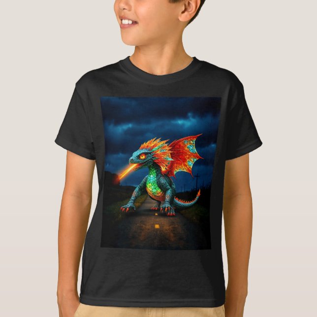Little Green Dragon T-Shirt (Vorderseite)