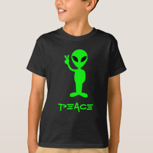 Little Green Man Dark T-Shirt