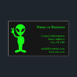 Little Green Man Visitenkarte<br><div class="desc">Dieser kleine,  limitierte Alien-Mann kommt in aller Ruhe zu Besuch. Wenn Sie gewollt haben,  Text oder Bild zu verschieben,  versuchen Sie,  die Kontrolle nach unten zu halten und kleinere Bewegungen zu machen.</div>