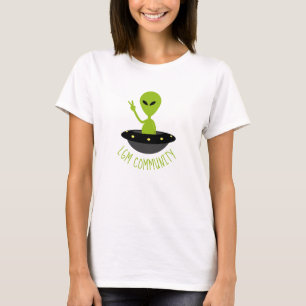 Little Green Men, LGM Community Extraterrestrisch T-Shirt