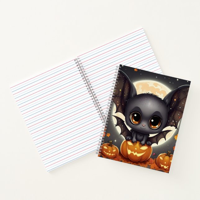 Little Halloween Bat Notizbuch (Innenseite)