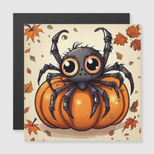 Little Halloween Spider Magnetkarte