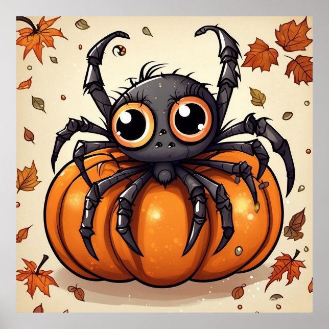 Little Halloween Spider Poster (Vorne)