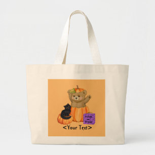 Little Halloween Teddy Jumbo Stoffbeutel