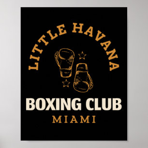 Little Havana Boxing Club Miami - Boxen Poster