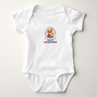 Little Hero Adventure - Cute Anime Superhero Baby  Strampler
