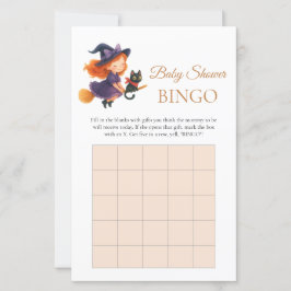Little Hexe Girl Baby Shower Bingo Game