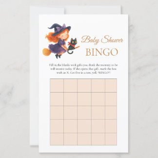 Little Hexe Girl Baby Shower Bingo Game