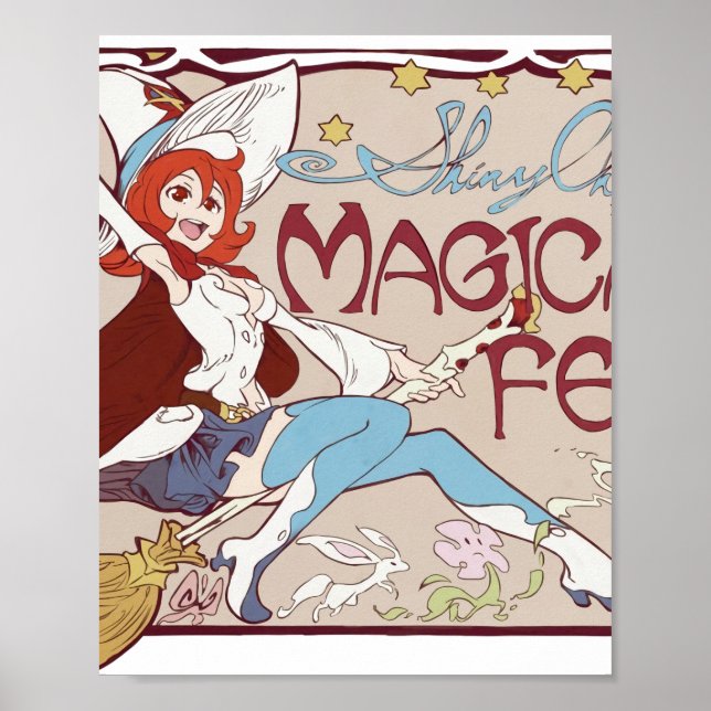 Little Hexenakademie Shiny Chariot Poster (Vorne)