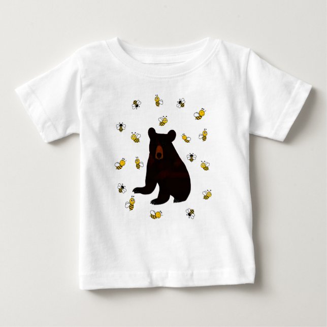 Little Honey Bear Baby T-shirt (Vorderseite)