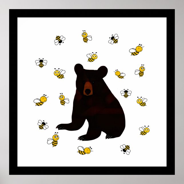 Little Honey Bear Poster (Vorne)