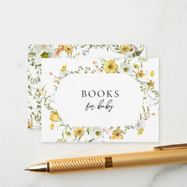 Little Honey Bee Books for Baby Shower Begleitkarte