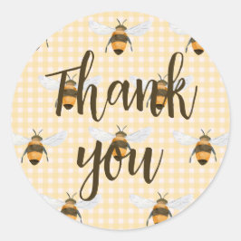 Little Honey Vielen Dank Runder Aufkleber