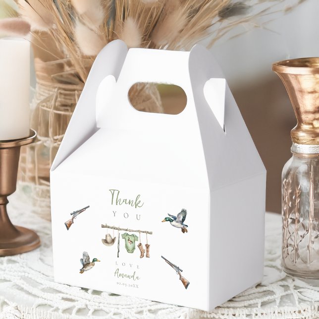 Little Hunter Baby Dusche Geschenkschachtel (little hunter favor box
)