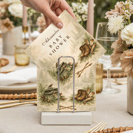 Little Hunter Woodland Adventure Baby Shower Serviette