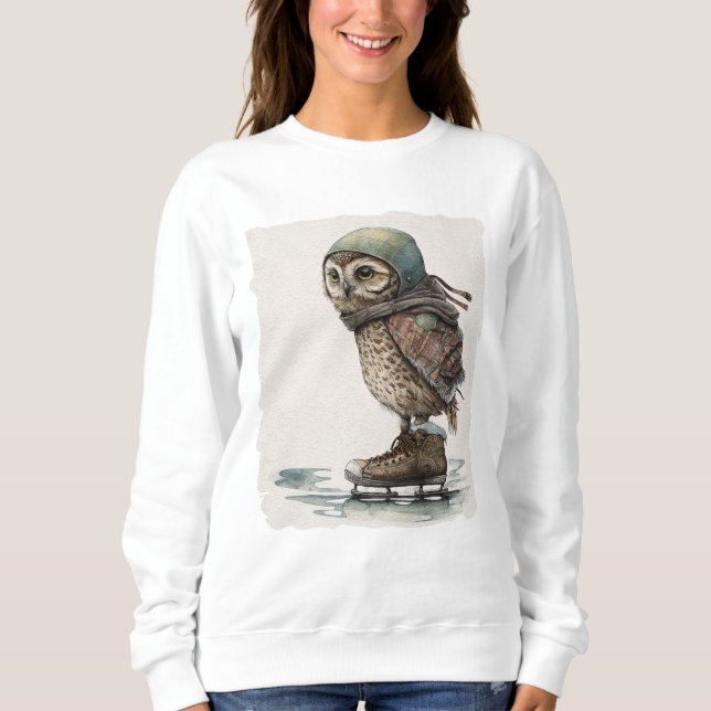Little Ice Skater Sweatshirt (Vorderseite)