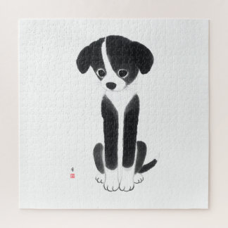 Little Ink Pup – White Challenge Edition Puzzle