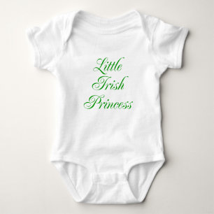 Little Irish Princess Baby Strampler