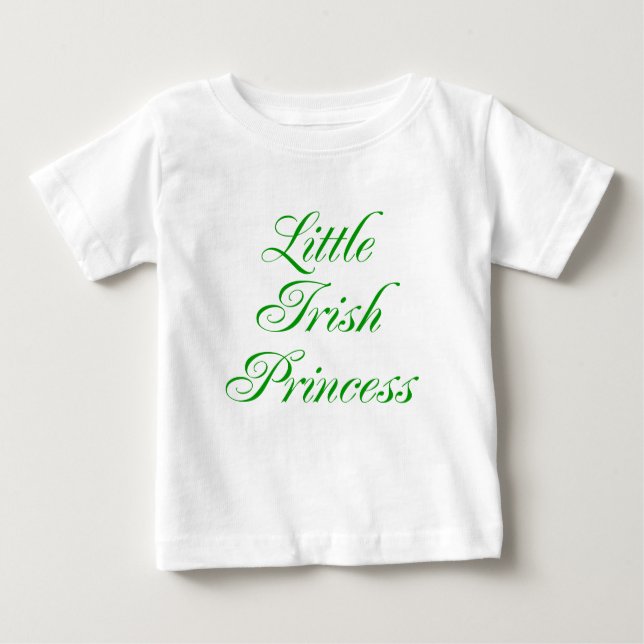 Little Irish Princess Baby T-shirt (Vorderseite)
