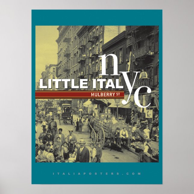 Little Italy New York City Poster (Vorne)
