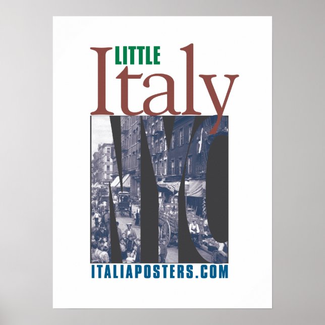 Little Italy New York Poster (Vorne)