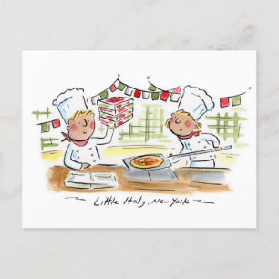 Little Italy, New York Postkarte