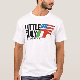 Little Italy of Denver 80er Retro WHITE T-Shirt