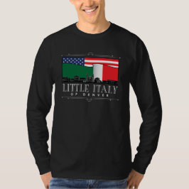 Little Italy of Denver Classic BLACK Long Sleeve T-Shirt