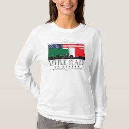 Little Italy of Denver Classic WHITE Long Sleeve T-Shirt