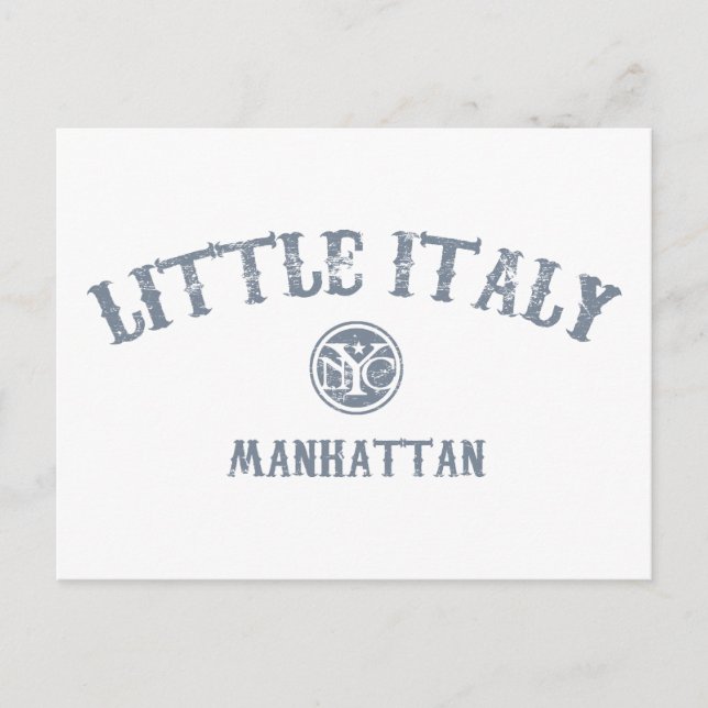 Little Italy Postkarte (Vorderseite)